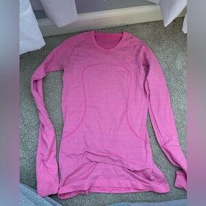 Lululemon pink swiftly tech! Size 4!